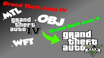ZMODELER 3 TUTORIAL | How To Convert Items From GTA IV To GTA V