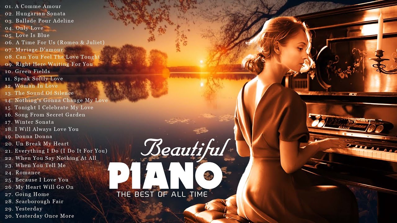 The Most Beautiful Romantic Piano Music • Relaxing Music for Sleeping ...