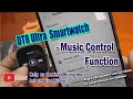 DT8 Ultra Smartwatch -Music Control Function Demo