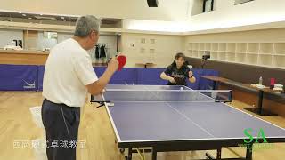 チャンピオンスポーツ教室　卓球教室１週間 西岡硬式卓球教室 - YouTube