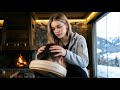 ASMR Deep Tissue Massage in a Cozy Winter Cabin