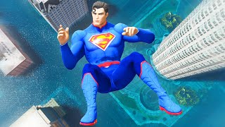 GTA 5 Ragdolls SUPERMAN Jumps/Fails (Euphoria Physics) #134