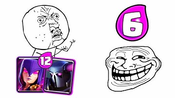 6 Elixir Stops WITCH & PEKKA COMBO?