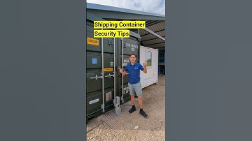 Shipping Container Security Tips #shippingcontainers #tips #security