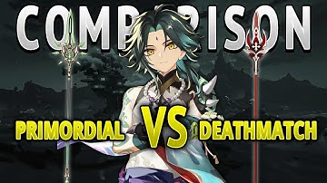 C0 XIAO: Primordial Jade Spear (R1) vs Deathmatch (R5) | DAMAGE COMPARISON Genshin Impact 2.7