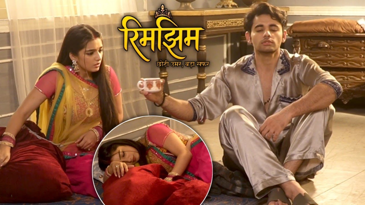 Rim jhim:- Samir ne chay q pilayi rim jhim ko 