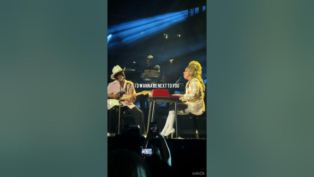 die with a smile | Lady Gaga and Bruno Mars | with lyrics Video : @RevinQx