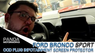 No More Glare! | Ford Bronco Sport Screen Protector