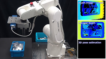 Multi-View Bin Picking of Shiny Metallic Objects 複数視点統合による光沢ホルダーのバラ積みピッキング