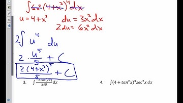 Calculus Unit 5.5 Notes Substitution Day 1 2023