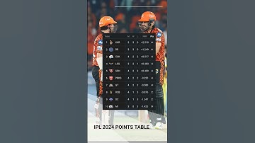 IPL 2024 points table after CSK vs SRH match 🔥👌 #fourthumpire #cricket #pointstable