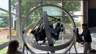 Taking the Multi-Axis Trainer for a Spin! 🚀 | U.S. Space & Rocket Center