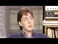 Paul McCartney - brilliant 15-min interview (1982)