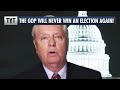 Lindsey Graham Admits Republicans Don't Want People Voting