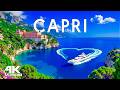 Capri 4K Drone Footage | Mediterranean Deep House Mix 🌊 Coastal Cliffs &amp; Blue Grotto Sunset Vibes