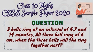 3 bells ring at an interval of 4,7 and 14 minutes all 3 bells rang at 6 am when the 3 bells ring aga
