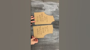 How to draft a simple #coatpattern using #bodiceblocks 👌 #patterndrafting #patternlogic #shorts