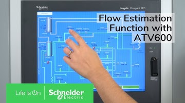 How to set [Flow estimation] with ATV600 on a multipump system? | Schneider Electric