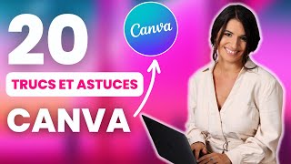 Les 20 meilleures ASTUCES CANVA 2023 (certaines avec l’IA) | Tutoriel Canva pour débutants