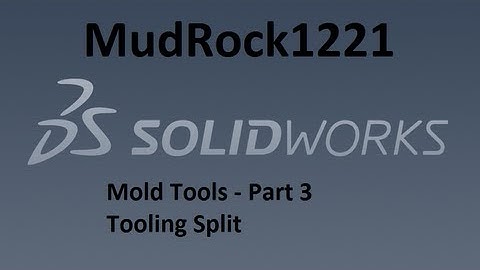 SolidWorks Tutorials | Mold Tools Part 3 - Tooling Split and Core