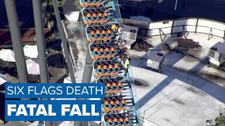 Six Flags visitor dies after witnesses say rider fell from roller coaster | What we know