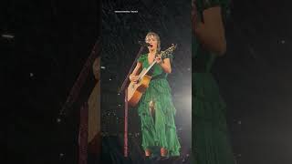 ‘I hope it works!’: Taylor Swift continues Eras Tour show in heavy rain | #yahooaustralia #shorts screenshot 2