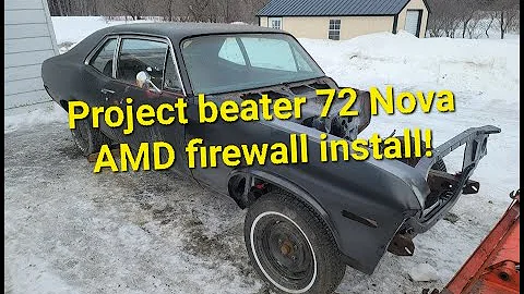 Restauração Chevrolet Nova 72: Firewall e Estrutura