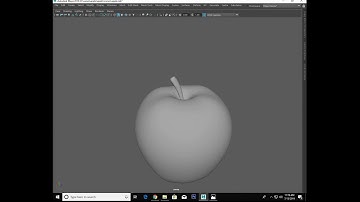 Maya Apple Modeling (Class-4)