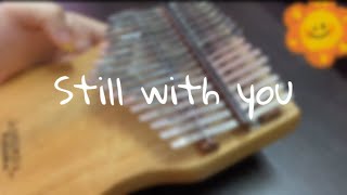 Jungkook-still with you [kalimba cover] with notes Resimi