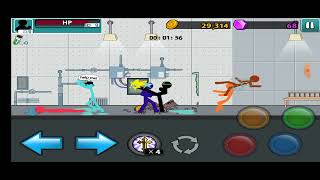 stickman anger fight 5 how to play and also gameplay level 1 part 1 screenshot 3