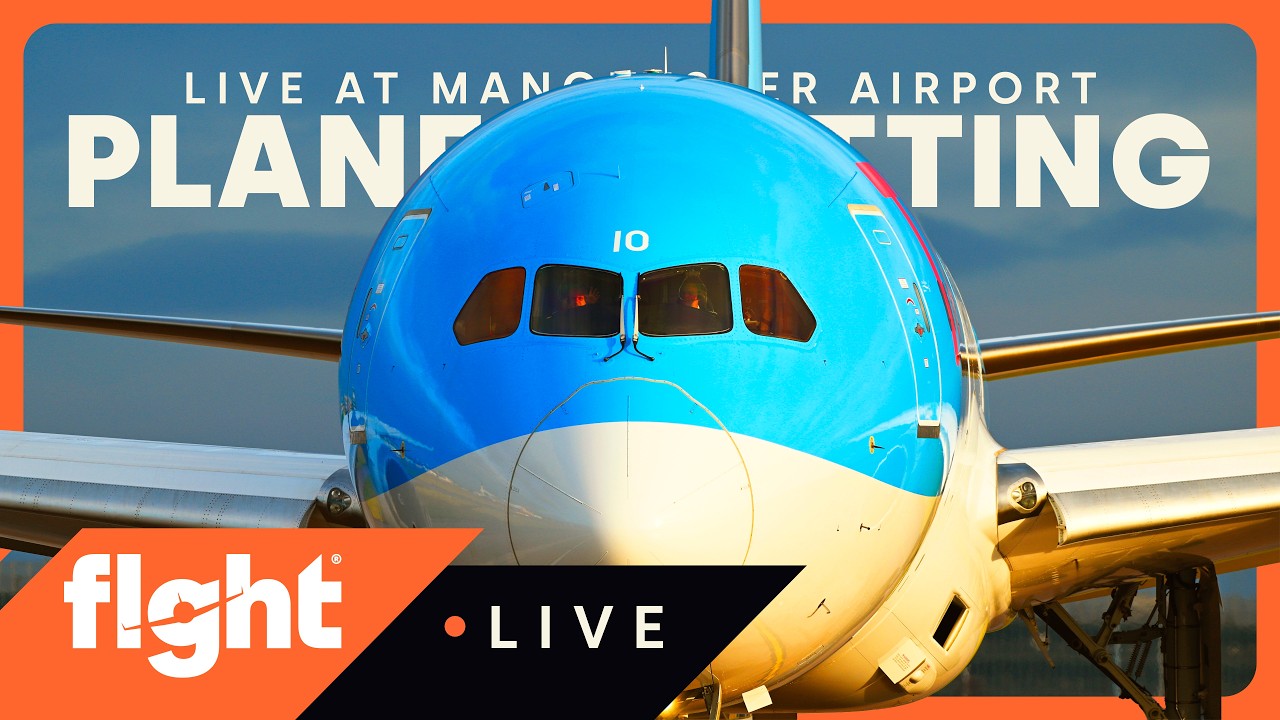 ♦️ LIVE Manchester Airport Plane Spotting - 14/02/26