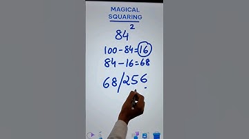 How Did that Happen ? 🙄😳😳 Squaring in 3 Seconds II Fast Calculation  Trick #youtubeshorts #squaring