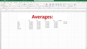 How To Calculate The Average In Excel
