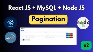 React JS Pagination with Node.js Backend