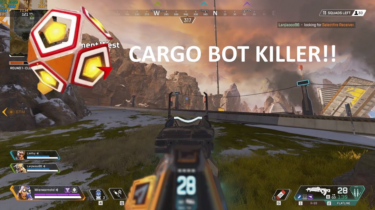 Cargo Bot Killer Apex Legends Season 5 Gameplay Youtube