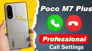 Poco M7 Plus 5G Me Professional Call Settings Kaise Kare | Full Call Features & Hidden Tricks
