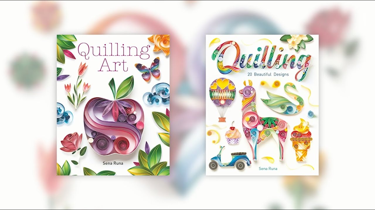 Quilling: 20 Beautiful Designs: Runa, Sena: 9781784945619: : Books