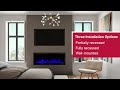 Dimplex Multi-Fire Slim Linear Electric Fireplace
