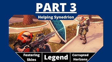 Helping Synedrion // Phoenix Point S1:E03 // LEGEND // Festering Skies + Corrupted Horizons