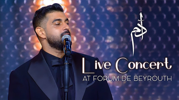 Adam Live in Concert at Forum De Beyrouth