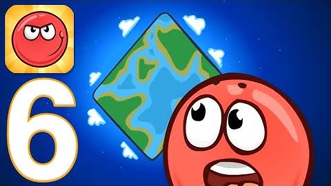 Red Ball 4 - Gameplay Walkthrough Part 6 - All Levels (IOS, Android)