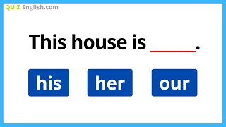 PRONOUNS (Subjective, Objective, Possessive)