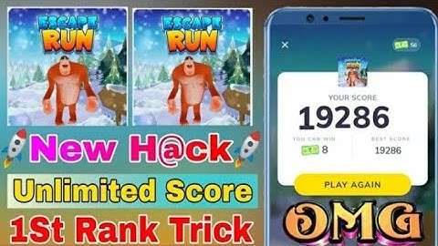 Escape Run new mx player game hack mod apk || Mx player escape Run game tips and tricks || #MxHack​