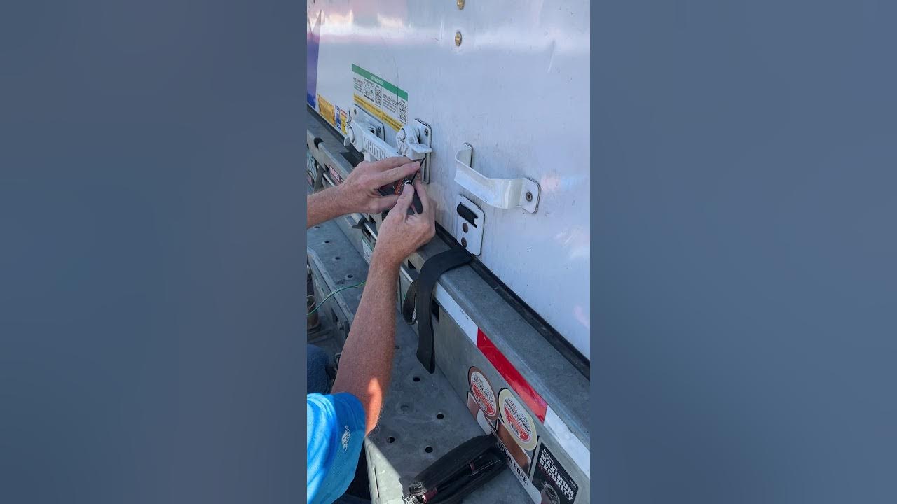 Mike with Lockmaster Security Services recovering keys locked in a