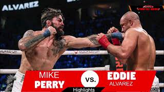 Mike Perry vs Eddie Alvarez Bareknuckle Boxing |Full Fight|