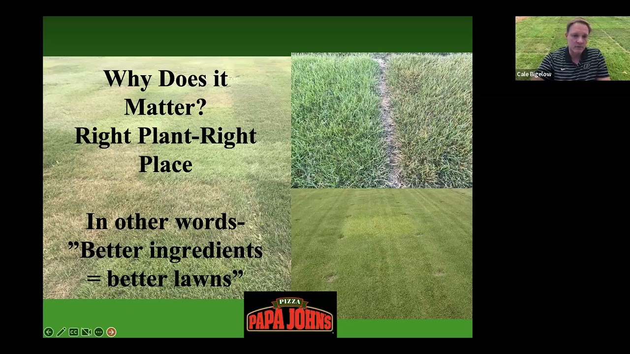 Turf ID and Fertilization with Dr. Cale Bigelow