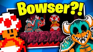 Mario, but UH something is VERY wrong with Bowser...