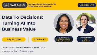 Data To Decisions  Turning AI Into Business Value