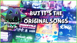 DAGames Founders Pack #1 But It's The Original Songs (2024 Remake!)