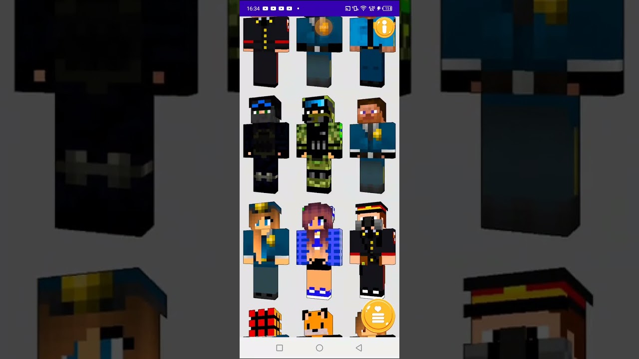 как использывать прилажиниям police Skin